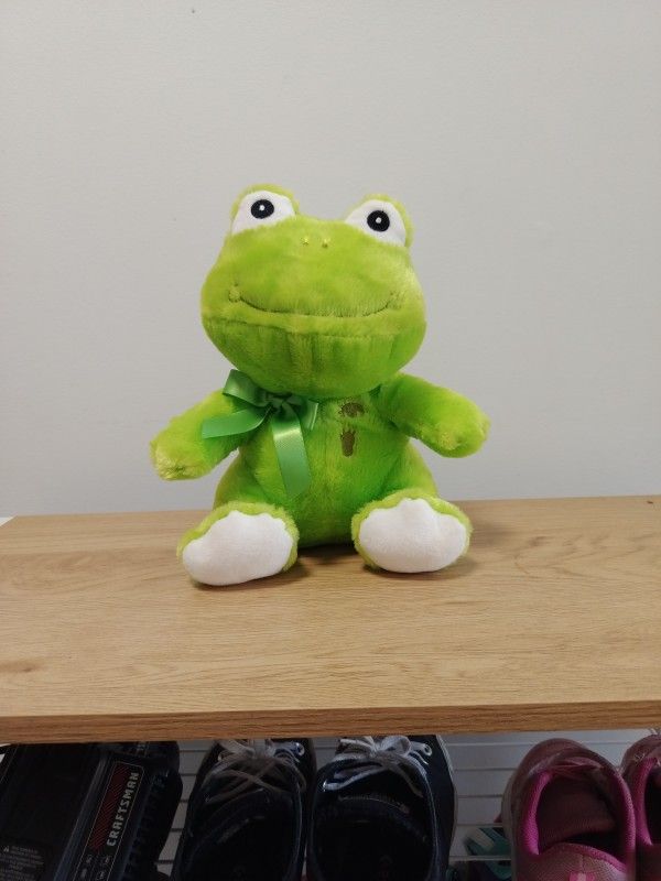 Stuffed frog