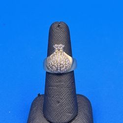 10k Yellow Gold Money Bag Ring