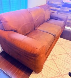 Brown 3-Seater Sofa – Must Go ASAP!