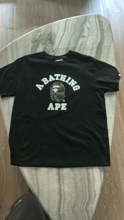 Camo bape shirt size M