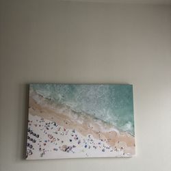 Large Beach Shore Art Piece