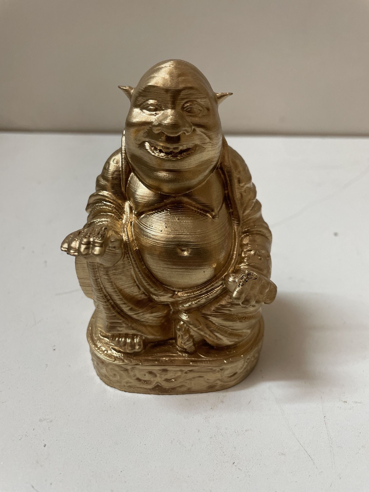 3D Printed Shrek Buddha 