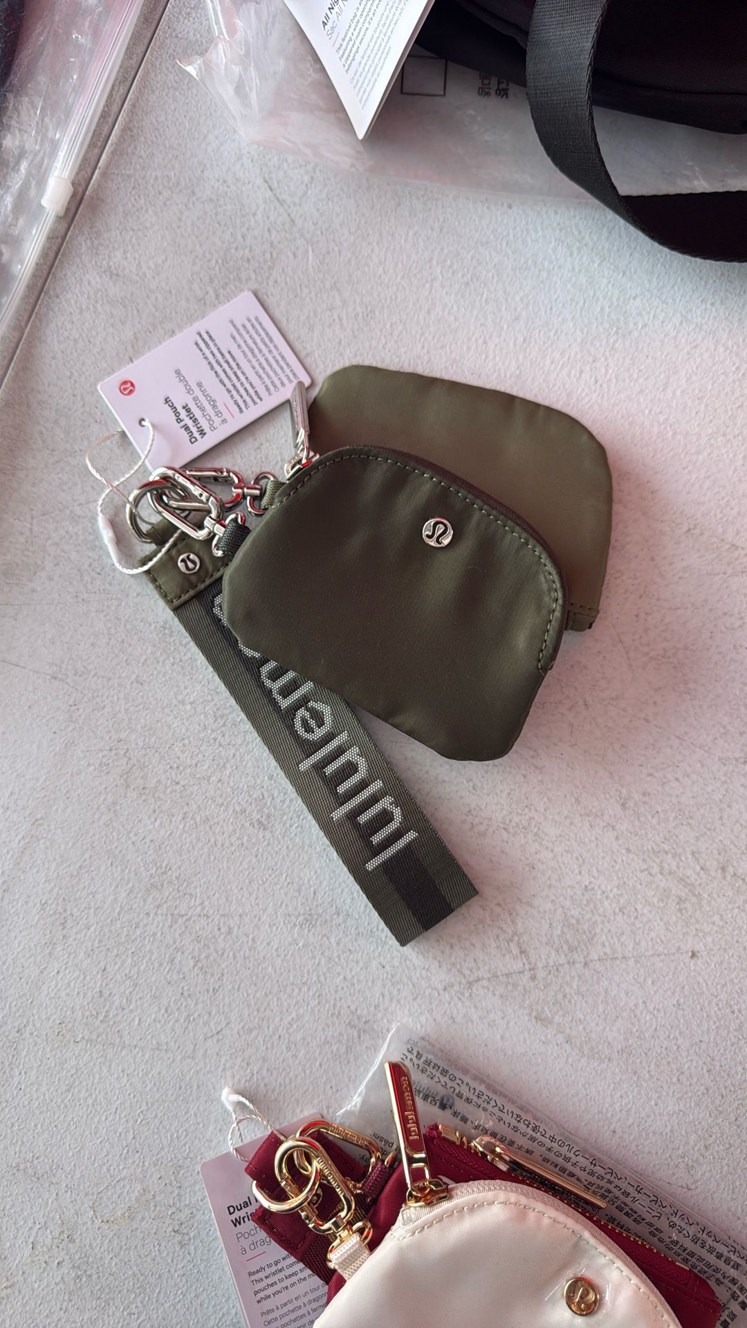 Lululemon Dual Pouch Wristlet
