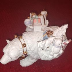 2002 Grandeur Noel Polar Bear Pieces