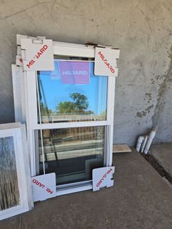 32x56 single hung. New construction