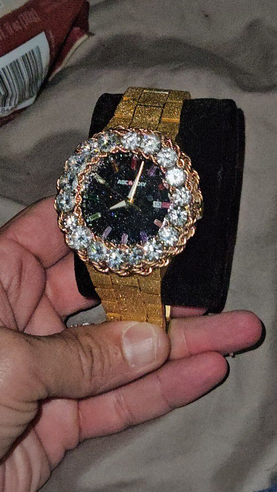 Moissanite Diamond Watch 