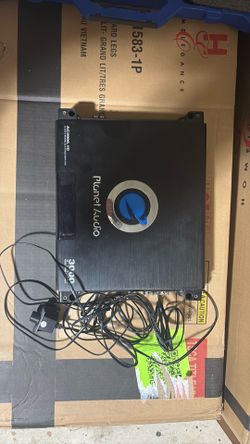Planet audio 3000 watt amp