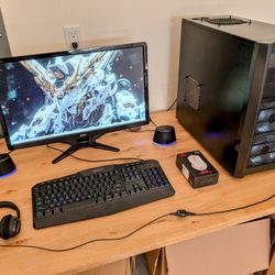 Gaming PC Desktop Computer Bundle - EVERYTHING INCLUDED 