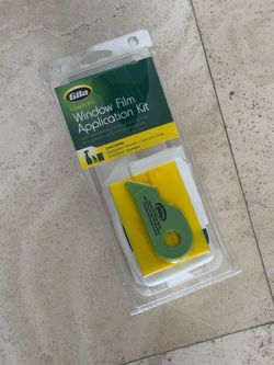 Window film application kit