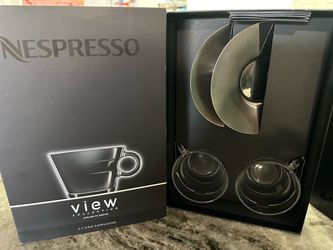 Nespresso VIEW Collection Cups & Glasses – Brand New in Original Boxes