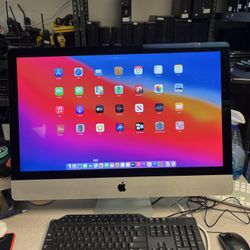 iMac retina 5k 27-inch 2017 I5 @ 3.5ghz 8GB RAM  1TB Sata disk  28GB FLASH STORAGE  macOs BIG SUR version 11.7.10
