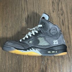 Off-White x Air Jordan 5 Retro SP 'Muslin'