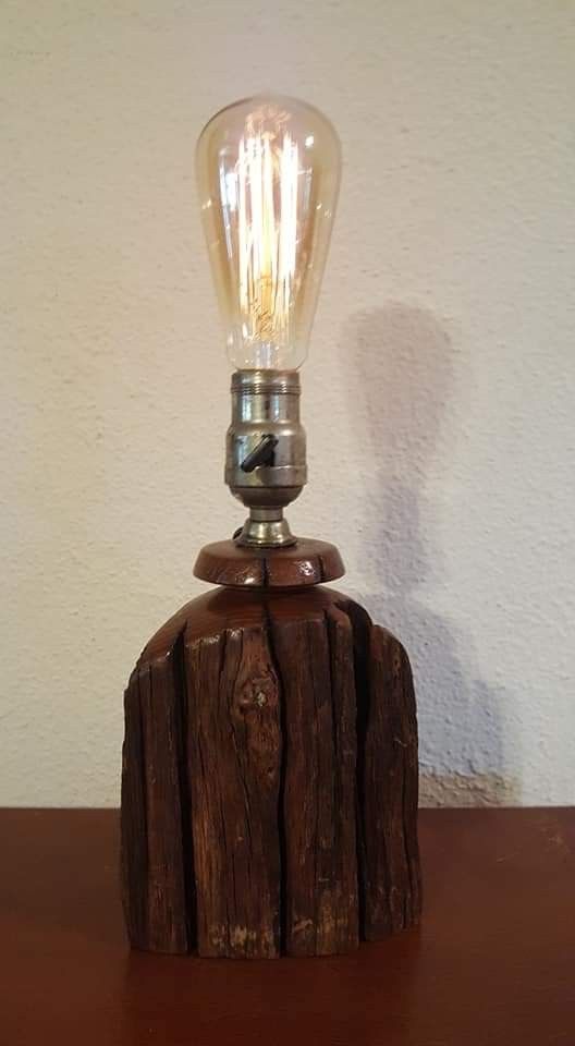 One-of-a-kind Handmade Steampunk Art Lamp/Light. $30.00