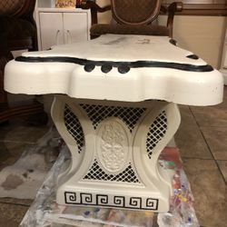 Custom Concrete Bench