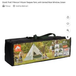 7 Person TeePee TentNever Used/Never Opened