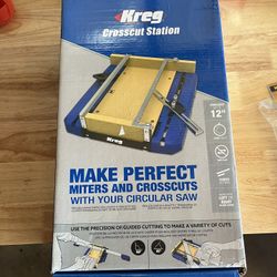 Kreg Crosscut Station - New In Box