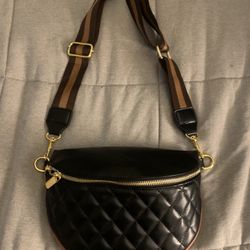 Cross Body Black Bag 