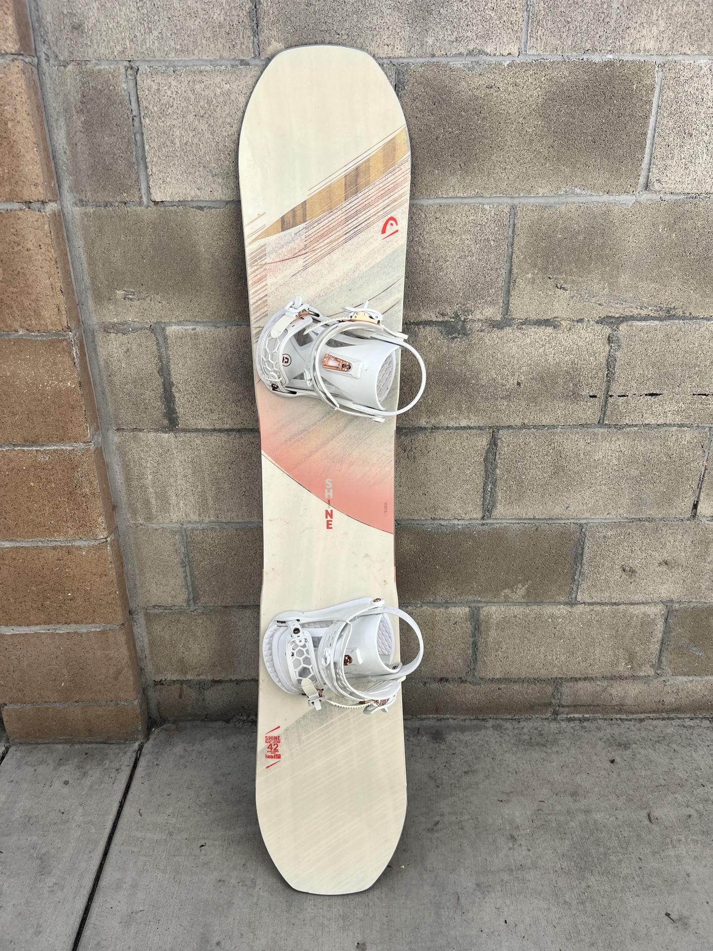 Head snowboard + union Binding