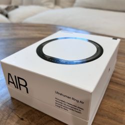 Ultrahuman Ring AIR Smart Ring — Raw Titanium — Size 13 (Great Condition)