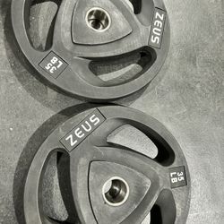 Zeus Olympic Weights 35lbs 
