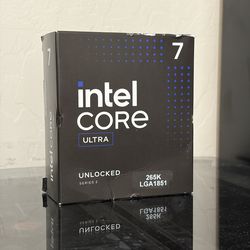 Intel Core Ultra 7 265K Series 2 CPU