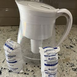 BRITIA Water Purification Pitcher+ Filters 