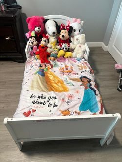 White Toddler Bed Frame