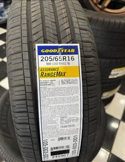 205/65R16 Goodyear Rangemax Set Of 4 New Tires