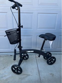 Large model knee scooter – for plus size tall person weight capacity up to 350 pounds .brand new