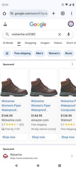 Steel toe Waterproof Women's Work Boots