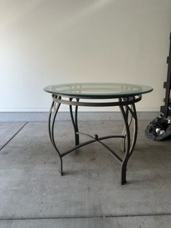 Glass table