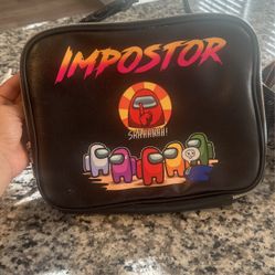 Leather among us lunchbox 