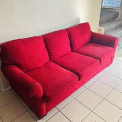 Cindy Crawford Home Red Couches
