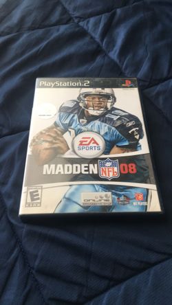 Madden NFL 08 PS2