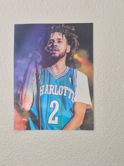 J.Cole 2016 Lenticular Poster 15 1/2" X 11 1/2"