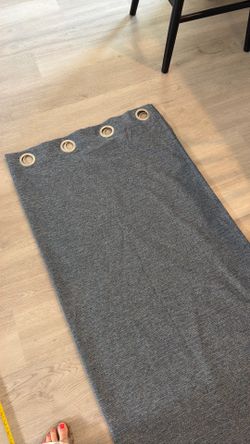 Blackout Curtains (Grey/Blue) (W50" x L84")