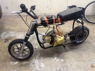 Gas motor mini bike