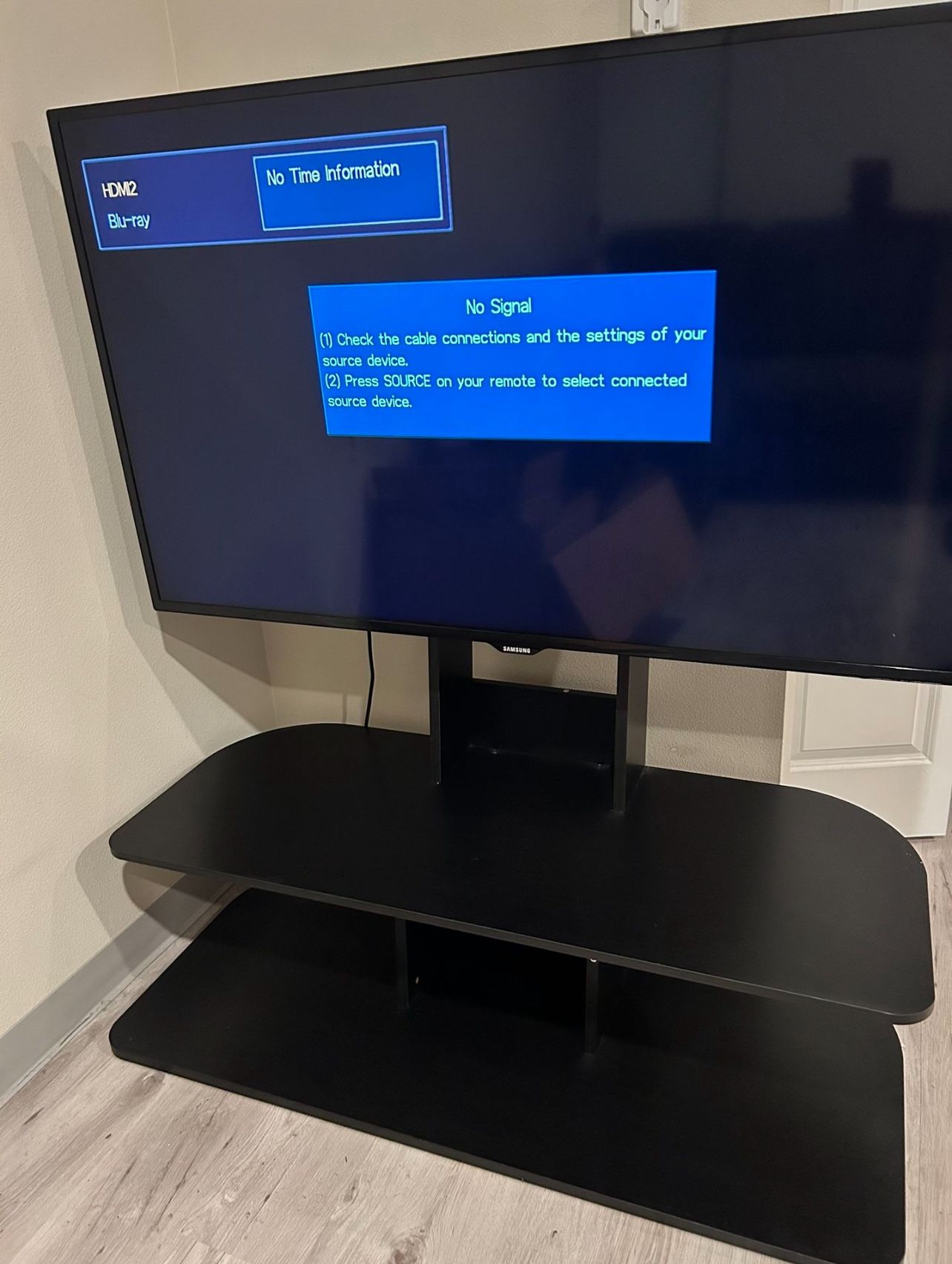 MOVING SALE: 55”SAMSUNG TV WITH STAND