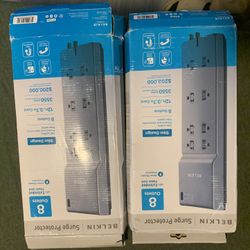 2 Surge Protectors 