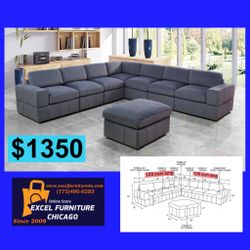 💫FREE DELIVERY💫Brand New Sectional Sofa Couch 