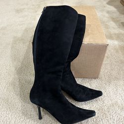 Aldo Women Suede Boots Used Only One Time Sz 5