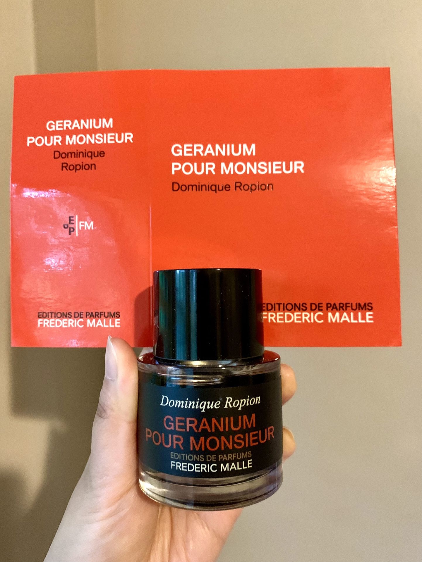 Frederic Malle Geranium Pour Monsieur Eau De Parfum Spray 1.7 oz