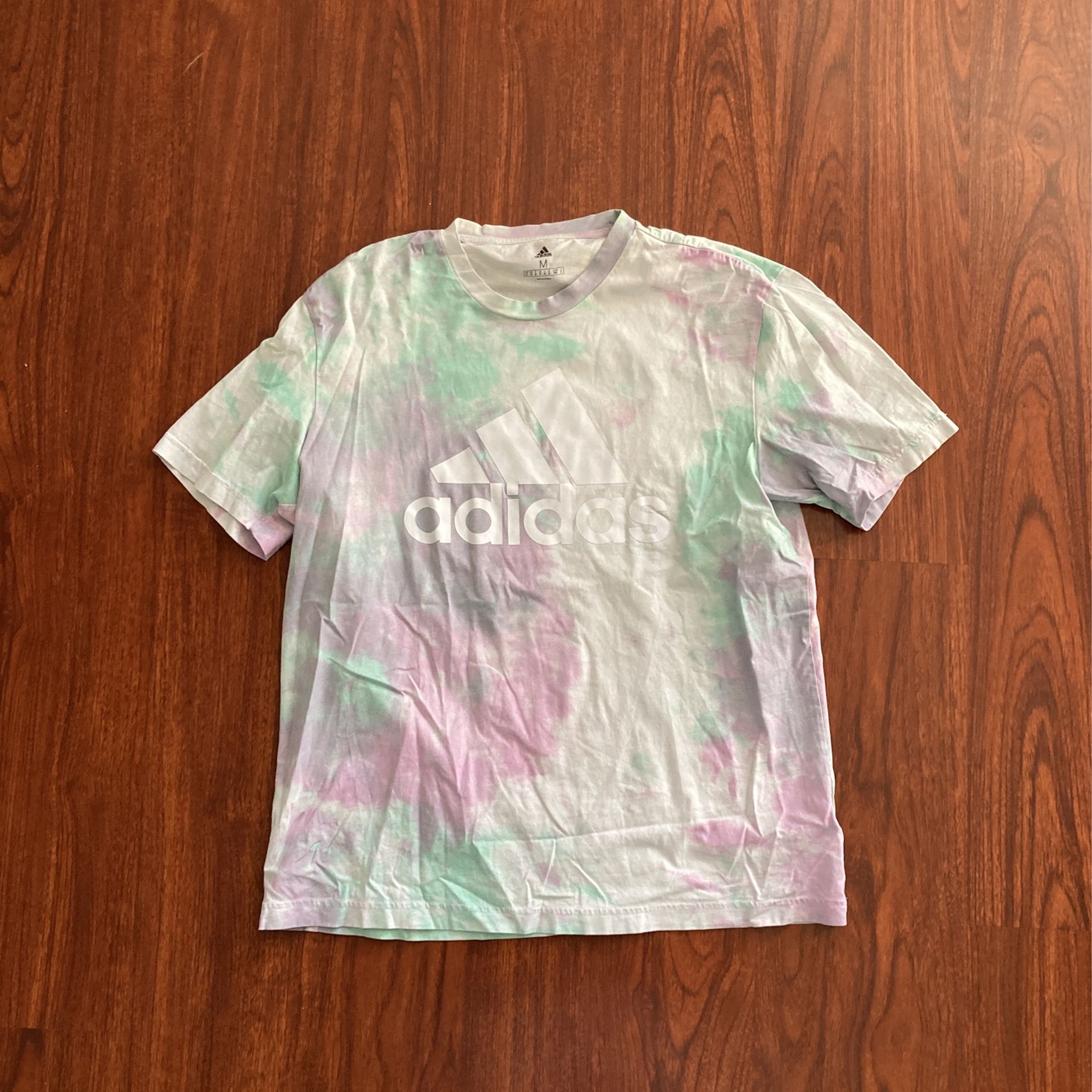 Adidas Tie Dye Lavender / Green / White Mens Med - $15 Was $35 @ Macys 