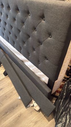 King size bed with mattress