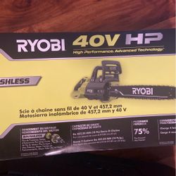 18 Inch Ryobi Chain Saw 