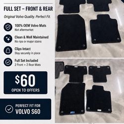 Volvo S60 Matts