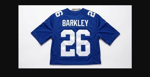 Giants Barkley #26 Jersey - Blue