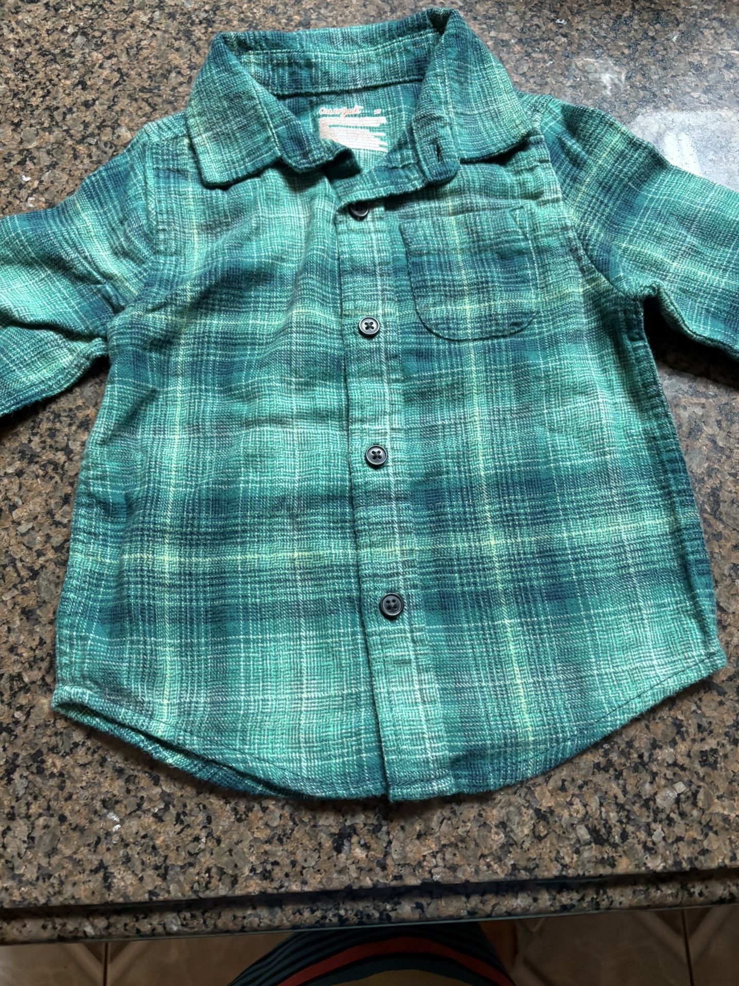 Flannel Cat & Jack New Sizes 18 months-2T-3T