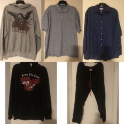 Man Clothes Lot XL