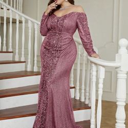 New Women’s Plus Size Formal Dress